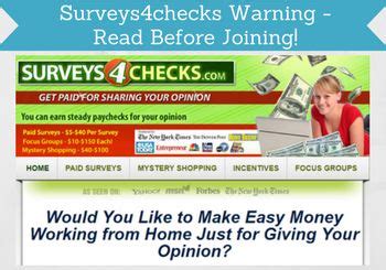 Online paid survey panels matching your search for south africa are listed below. Surveys4checks Warning - Read Before Joining! (Full Review)