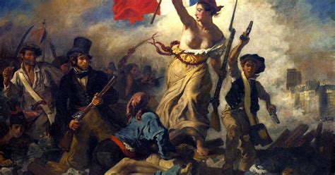Liberty leading the people, painting (1830) by french artist eugene delacroix commemorating the july revolution that deposed king charles x. Eugène Delacroix: Liberty Leading the People (1830)