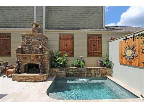 Standard sizes range from 6 feet to 12 feet. Matrix | Courtyard pool, Perry homes, Dipping pool