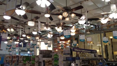Install a ceiling fan installing the new fan 01 if th ex isng lcr abo p, w m box rated for ceiling fans. Lowe's Ceiling Fan Display as of 7/21/2018 | Vintage ...