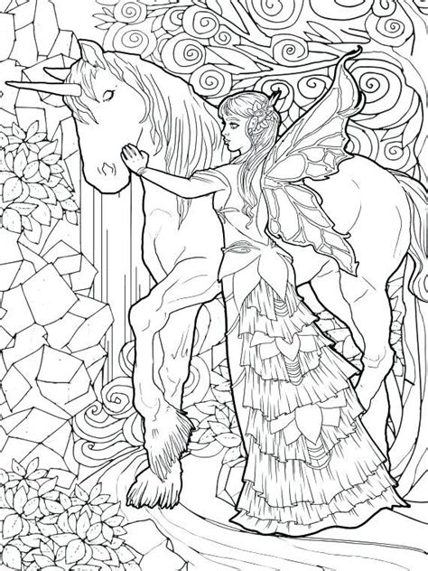 Unicorn coloring pages for adults. Unicorn Coloring Pages for Adults | Unicorn coloring pages ...