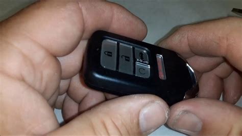 For more details on your specific model, please refer to your maintenance booklet. Honda Smart Key FOB Battery Replacement - YouTube