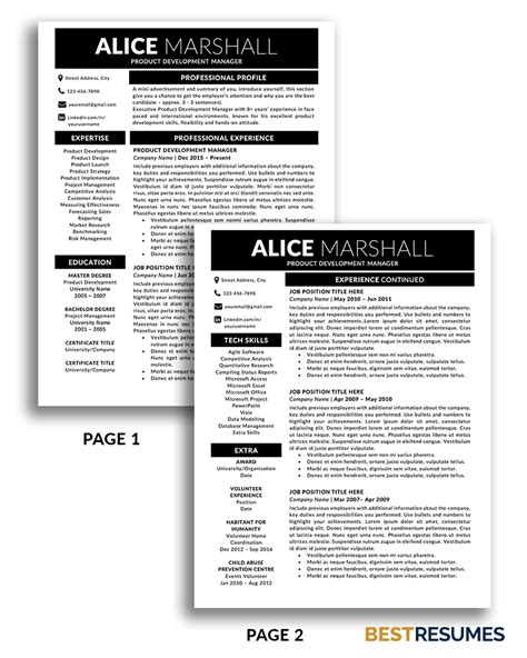 Modern and creative cv / resume template you can customize in microsoft word for mac and pc. Ms Office On Mca Resume / Resumes Templates For Mac Office ...
