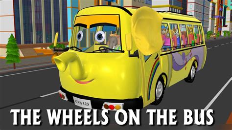 Jerk off and bj on the bus. Wheels on the Bus Go Round And Round - 3D Animation ...