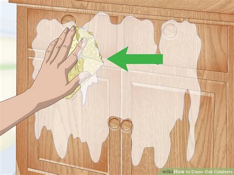 How to clean and polish oak kitchen cabinets. How to Clean Oak Cabinets (with Pictures) - wikiHow