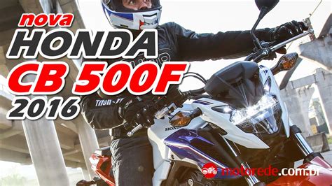 Η cb500f δείχνει και είναι απόλυτα διασκεδαστική, πριν ακόμη καθίσετε στη σέλα της. Vídeo Nova Honda CB 500F 2016/2017, preço e especificações ...