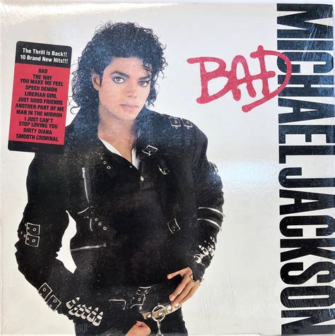 Скачай michael jackson bad и michael jackson tribute bad. Michael Jackson ‎- Bad | 中古レコード通販・買取のアカル・レコーズ
