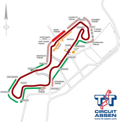 The tt circuit assen has reached an agreement on this with the drenthe safety region and promotor dorna. Assen / NL | Strecken | SWITCHevent