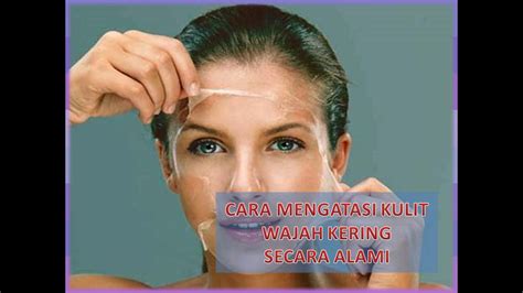 CARA MENGATASI KULIT WAJAH KERING SECARA ALAMI - YouTube
