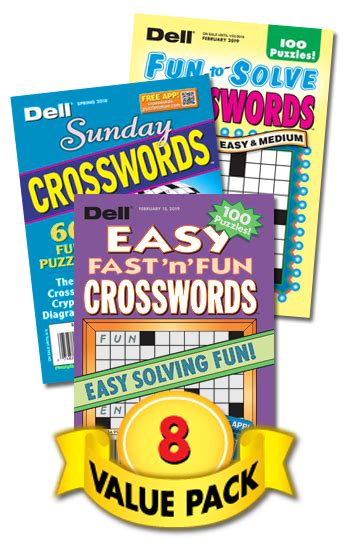 Penny dell jumbo crosswords features the best crossword puzzles from dell magazines and penny press, the #1 crossword puzzle magazine publisher. Dell All-Crossword Value Pack-8 | Penny Dell Puzzles