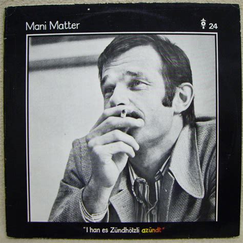 Mani matters sudelhefte, benziger, zürich/köln 1973. Mani Matter - I Han Es Zündhölzli Azündt (Vinyl, LP, Compilation) | Discogs