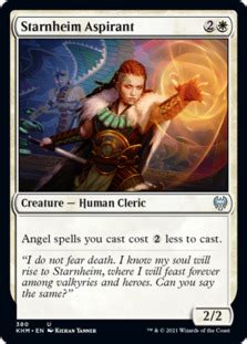 Check out our mtg decks selection for the very best in unique or custom, handmade pieces from our card games shops. Starnheim Aspirant, Kaldheim (KHM) Price History
