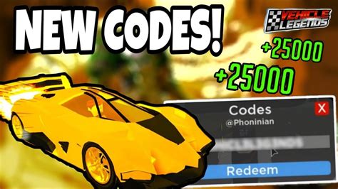 How to redeem codes on roblox star step by step. ALL *NEW* SECRET UPDATE CODES! IN (Vehicle Legends) ROBLOX ...