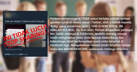 Agama dapat menghalang seseorang daripada melakukan. ''Ini Tidak Lucu, Stop Sharing'', Viral Surat Cinta Budak ...