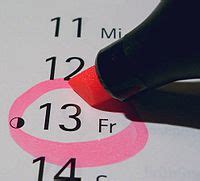 Well, august 13, 2021, is considered the lucky (or unlucky?) day. Friday the 13th - Wikipedia