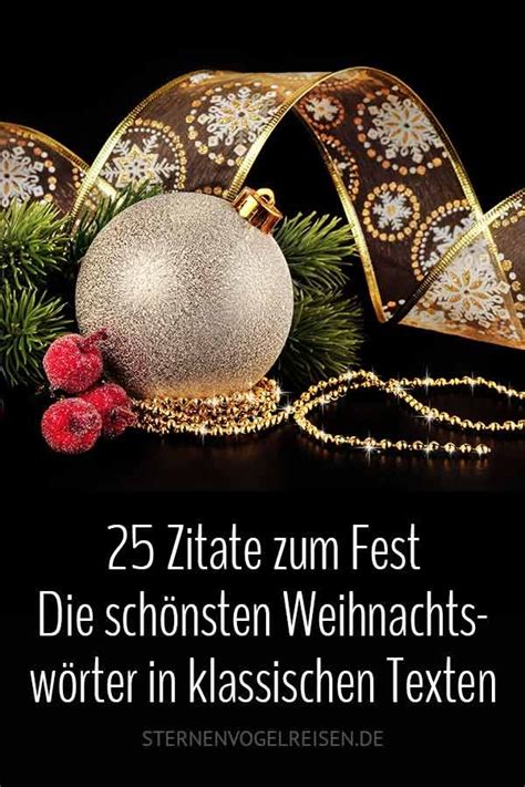 Wie der titel schon sagt: 25 Zitate zum Fest | Zitate weihnachten, Schöne deutsche ...