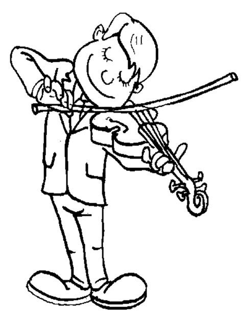 392 x 507 file type: Download Violinist coloring for free - Designlooter 2020 👨‍🎨