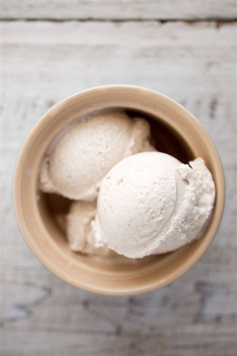 To make a real crust add 1¼ cup of crumbs, ½ cup of melted butter (more is always better), pinch of salt, ½ cup of sugar. Coconut Vanilla Bean Ice Cream | Recipe | Ice cream ...