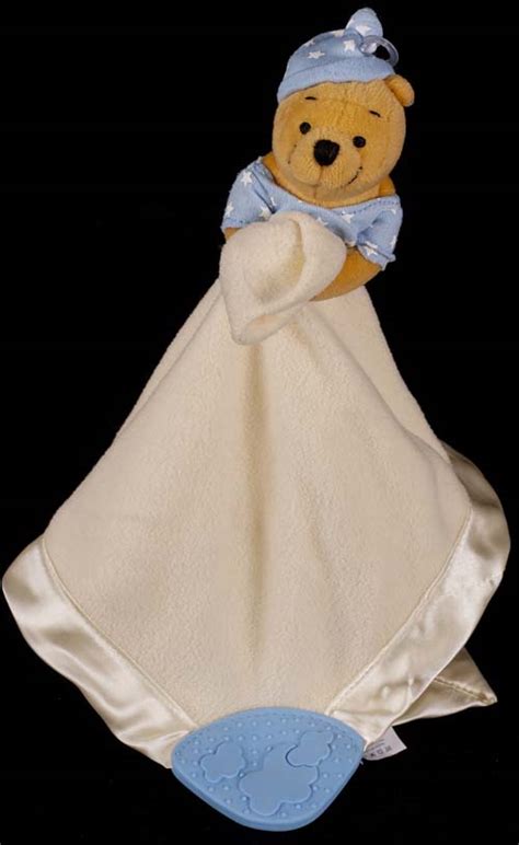 Winnie the pooh bear baby security blanket lovey comfort toy. Le Chat Noir Boutique: Disney Winnie the Pooh Yellow Lovey ...