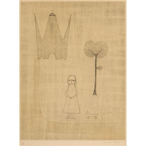 12 x 11 inches size: Sold Price: Keiko Minami, (Japanese, 1911-2004), Untitled ...