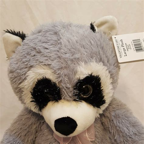 Walmart usually runs out its valentine's day sale on the day itself, i.e. Raccoon Heart Plush Stuffed Animal Sparkly 15" Toy ...