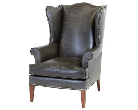 Since 1982 we have been offering high quality with graceful arms and luxurious cushioning, this classic leather chair is also all about comfort and. Classic Leather Paige Wing Chair 8676 | Leather Furniture USA