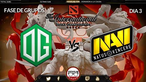 Og esports a/s is responsible for this page. DOTA 2 - OG vs NAVI - 1 - THE INTERNATIONAL 6 - Viciuslab ...