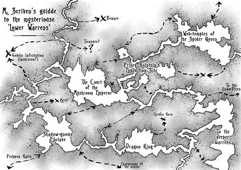 Republic of calpheon contribution points: Black and white cavern system map for Goblin Quest ...