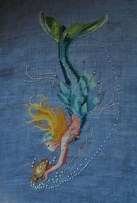 Mirabilia nora corbett counted cross stitch patterns sets you choose. OhSewCrafty: Stitching HD: Mediterranean Mermaid