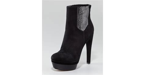 Order your own personal video luxury high heels boots russian girls. Rachel Zoe Suede Audrey Snakegore Side Boot in Black - Lyst