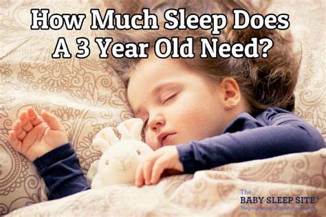 How much sleep do children need? How Much Sleep Does a 3 Year Old Need? | Baby sleep site ...