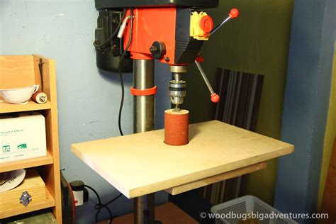 To prevent accidents, turn off the random orbital sander and disconnect its power supply after use. DIY Spindle Sander Woodbugsbigadventures.com_31