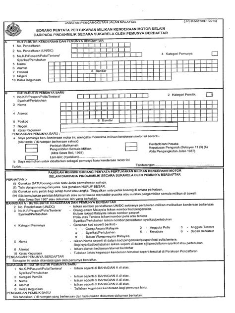 Putrajaya kuala lumpur labuan selangor. Borang (JPJ K3A).pdf