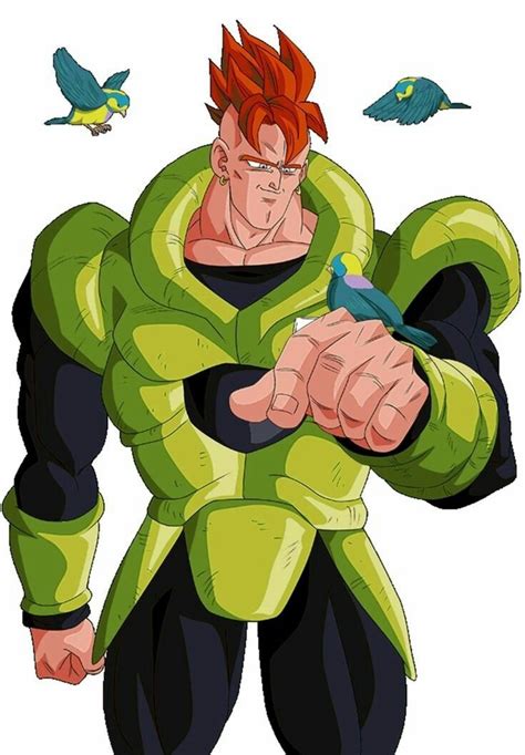 Witnessing android 16's death, along with the suffering of his friends and family, gohan awakens his hidden power. Andróide 16 em 2020 | Personagens de anime, Goku desenho ...