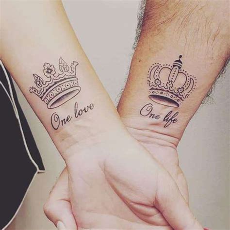 Couples have put our bios that compliment the person who is hopelessly in love with. 101 Best Matching Couple Tattoos That Are Cute & Unique ...