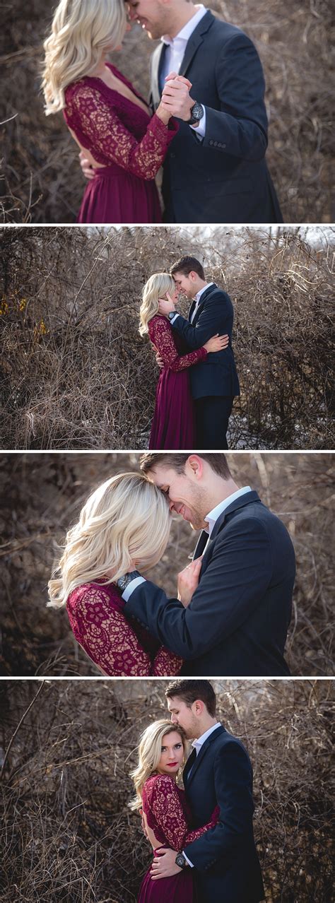 How long should you wait before getting engaged? Alana + Brad - michigan wedding senior photographer | bay ...