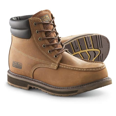 Tag et par dage på solkysten uden bil og din gadongadon bliver som ny. Men's McRae® 6" Steel Toe Works Boots, Tan - 221838, Work ...