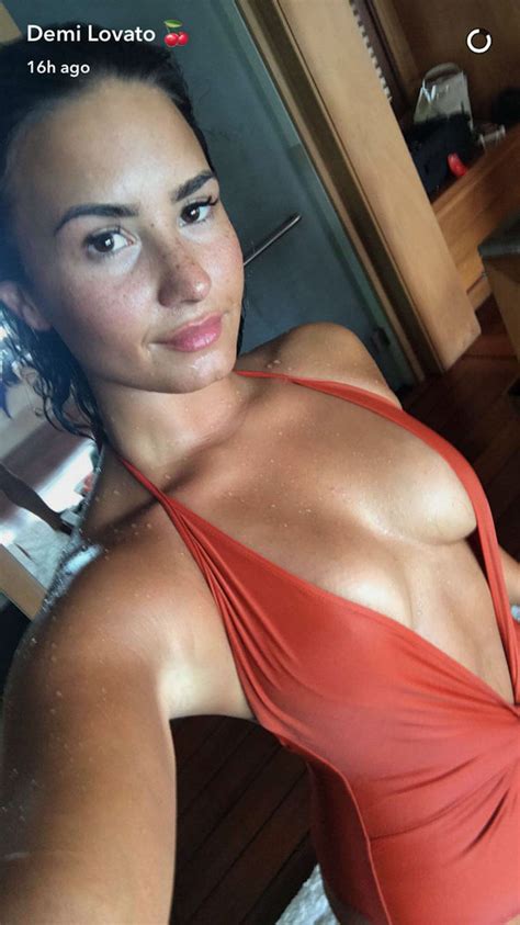 Dancing with the devil (trailer). Demi Lovato flaunts EXTREME cleavage as she strips down to ...