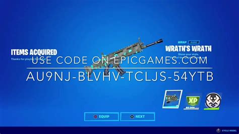 You don't even have to play a match in fortnite to claim your free goodies. Fortnite Free Wrap Code for Wraith's Wrap - YouTube