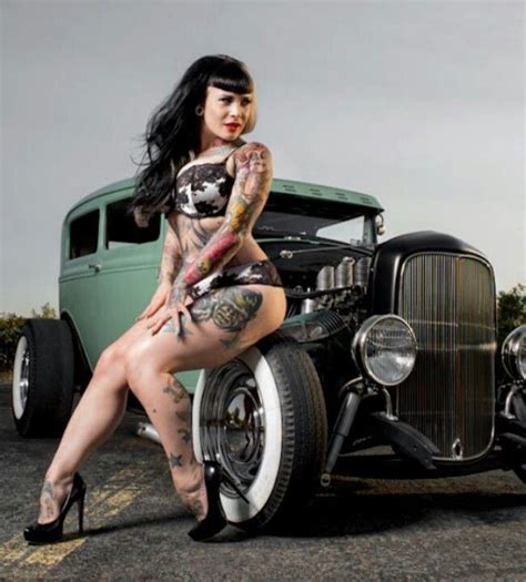 Catch the fever has apparel and rod payouts. Psychobilly chicks and hot rods | Rockabilly Fever ...