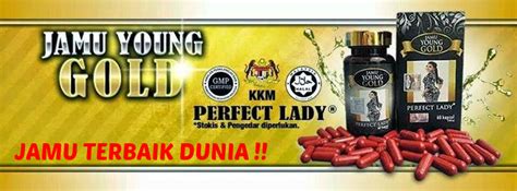 Jamu young gold capsule andrographis paniculata; Azzahra Beauty Centre: JAMU YOUNG GOLD PERFECT LADY