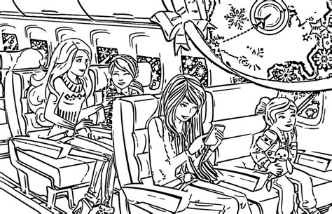 Barbie and horse barbie princess coloring pages. Barbie A Perfect Christmas Book Illustraition 3 Cartoon ...