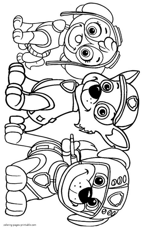 Paw patrol marshall draw 2. Free kids coloring pages Paw Patrol || COLORING-PAGES-PRINTABLE.COM