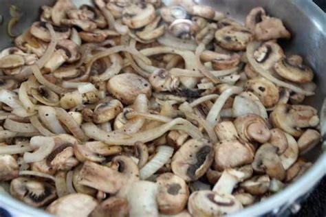 Pat down the thin steaks on a paper towel before you cook them. SKILLET STEAK WITH ONIONS AND MUSHROOMS | Stuffed ...