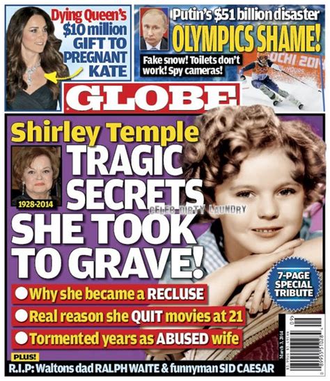 Hi girlies if u know me no u don't. GLOBE: Shirley Temple Took Secrets of Abuse To The Grave ...