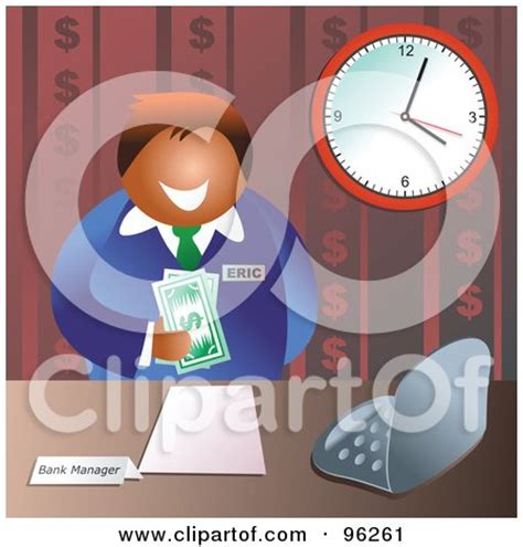 Many people dream of working in a bank. Royalty-Free (RF) Bank Teller Clipart, Illustrations ...