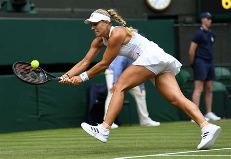 Die 30 jahre alte kielerin wird nach angaben der spielerinnenorganisation wta am montag voraussichtlich als nummer vier der welt geführt. Angelique Kerber - 2019 Wimbledon Tennis Championships-11 ...