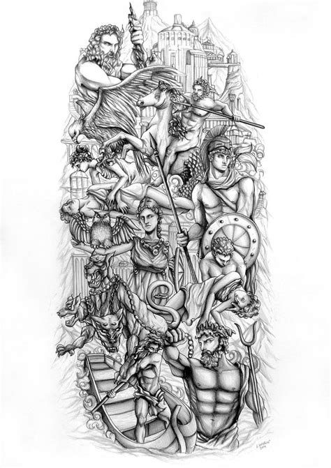 Experts in the study of the ancient the performance combines classic drama with lessons about what the ancients have to teach us, all these centuries later. Greek Gods by LornaKelleherArt | Tattoo Ideas | Pinterest ...