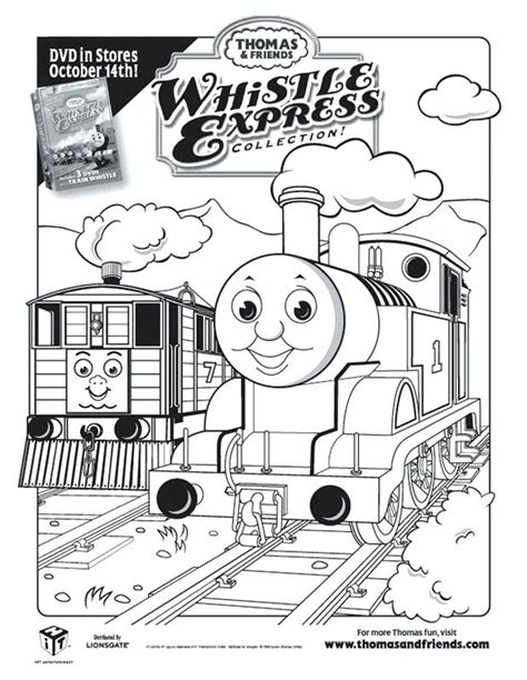 Thomas seen from the school. Thomas Birthday Coloring Pages at GetColorings.com | Free ...