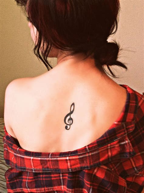 In modern music, only four clefs are used regularly: my treble clef #tattoo #music | Treble clef tattoo, Music tattoos, Tattoos
